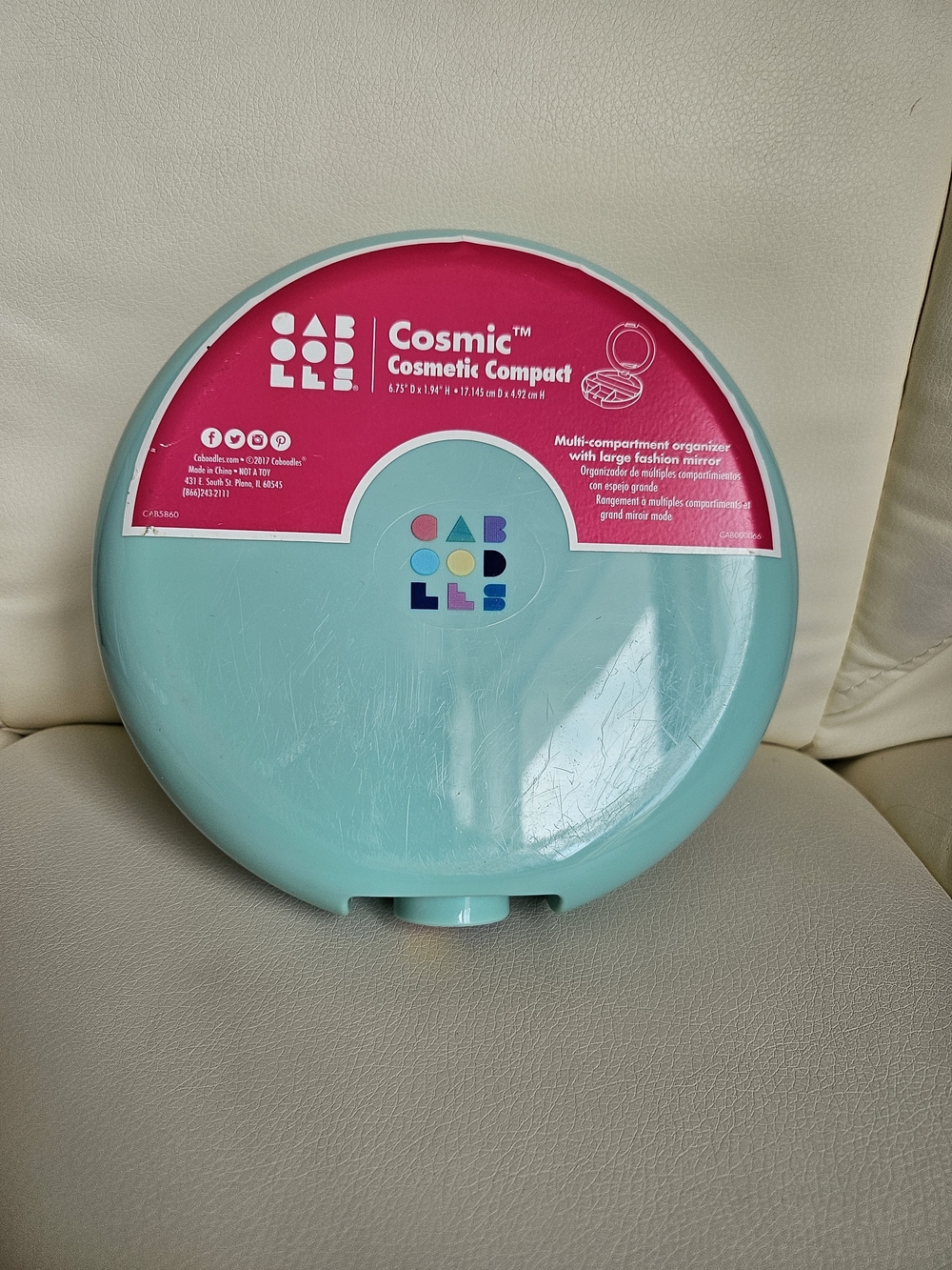 Caboodles Cosmetic Compact in Teal